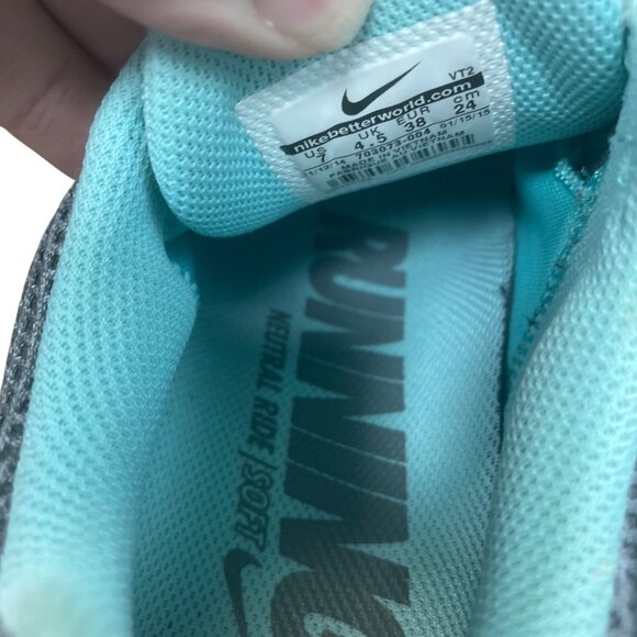 Nike Excellerate 3 womans gray green running sneakers size 7 SKU 9411 - Picture 7 of 16